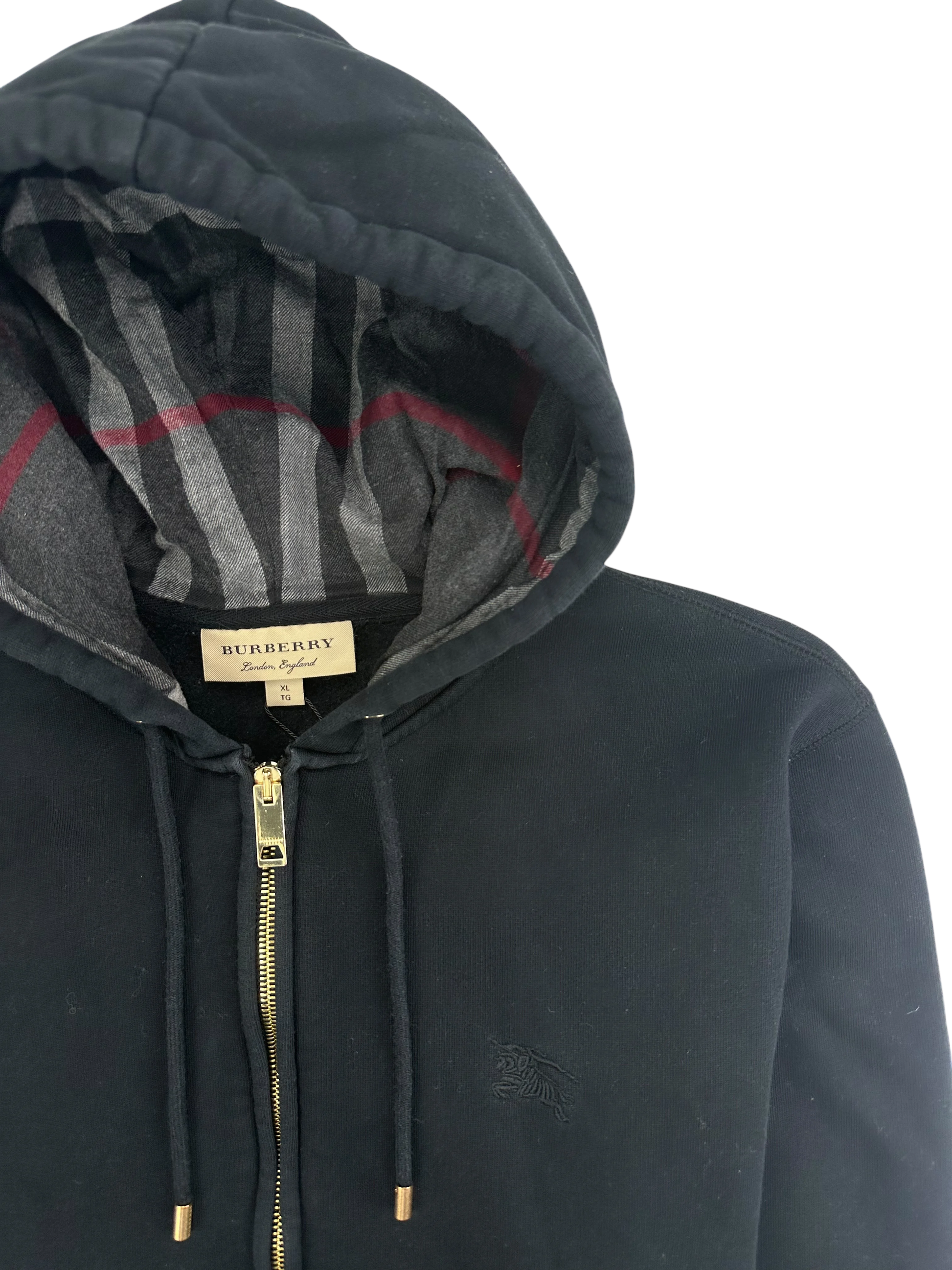 Burberry gilet à capuche