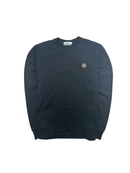Stone Island t-shirt à manches longues longsleeve