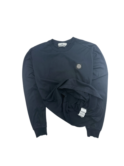 Stone Island t-shirt à manches longues longsleeve