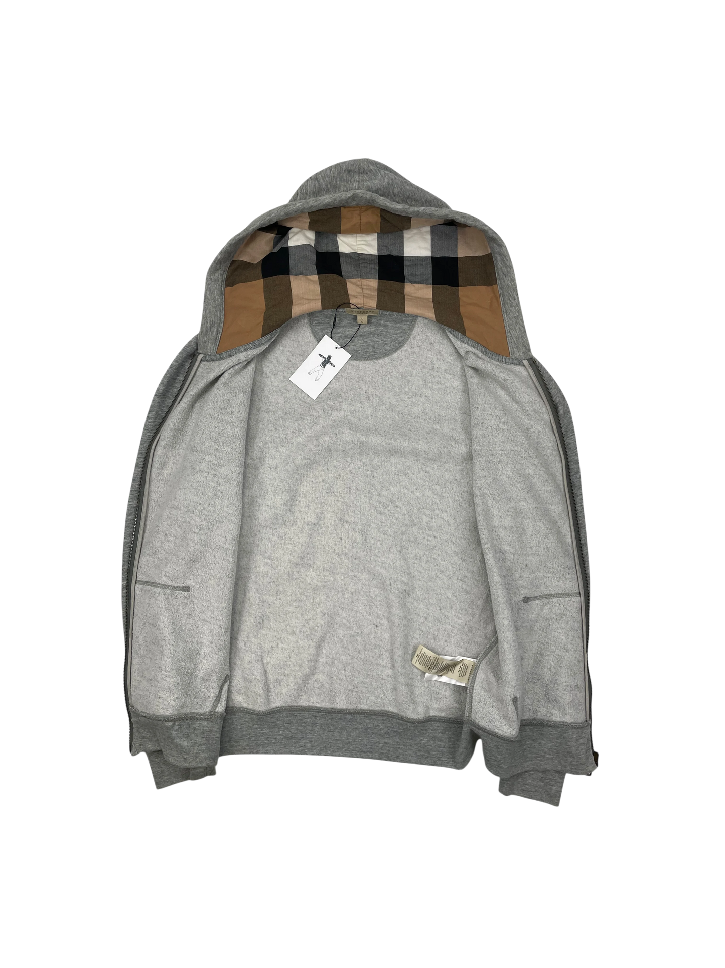 Burberry gilet à capuche