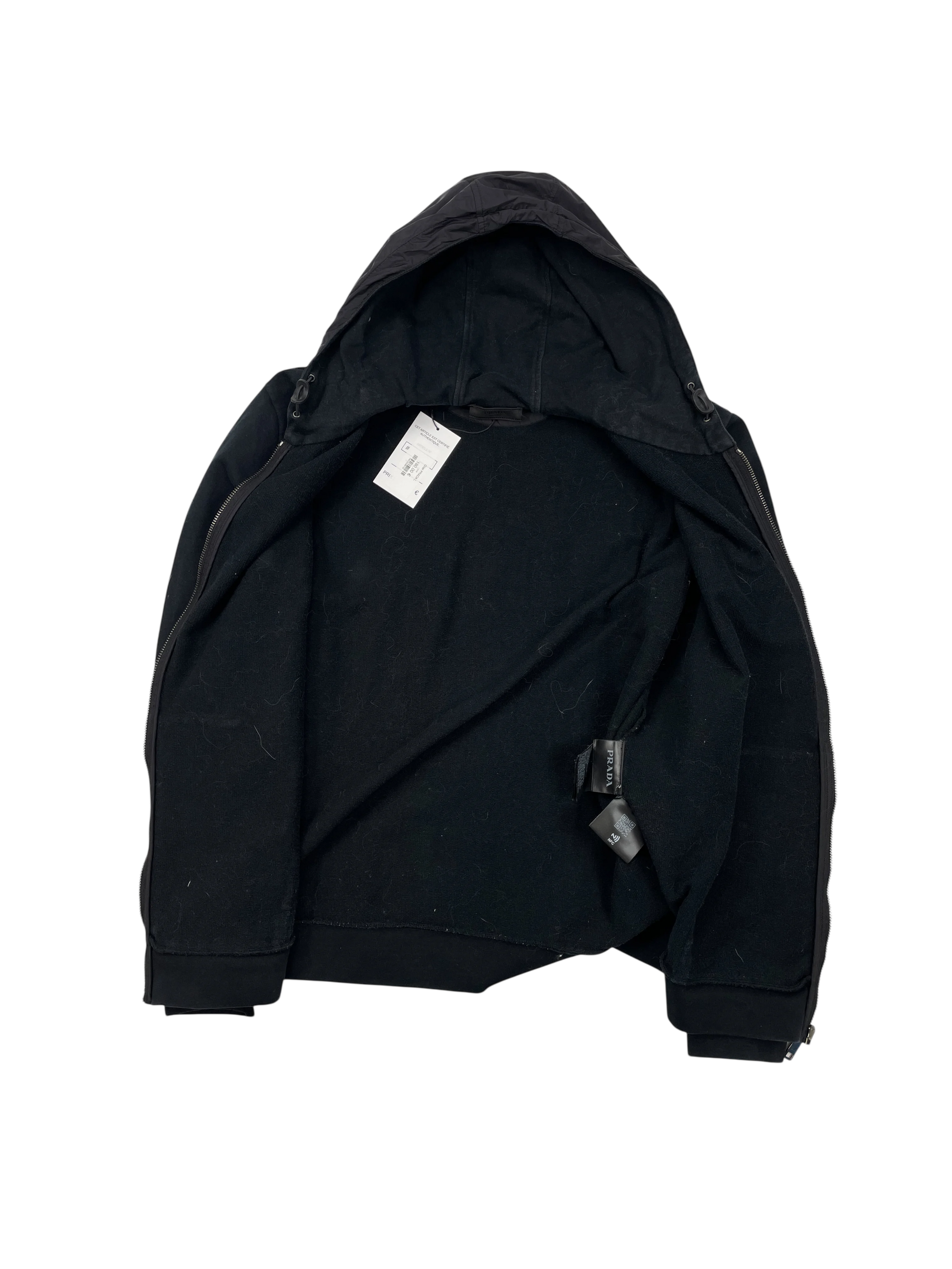 Prada gilet à capuche