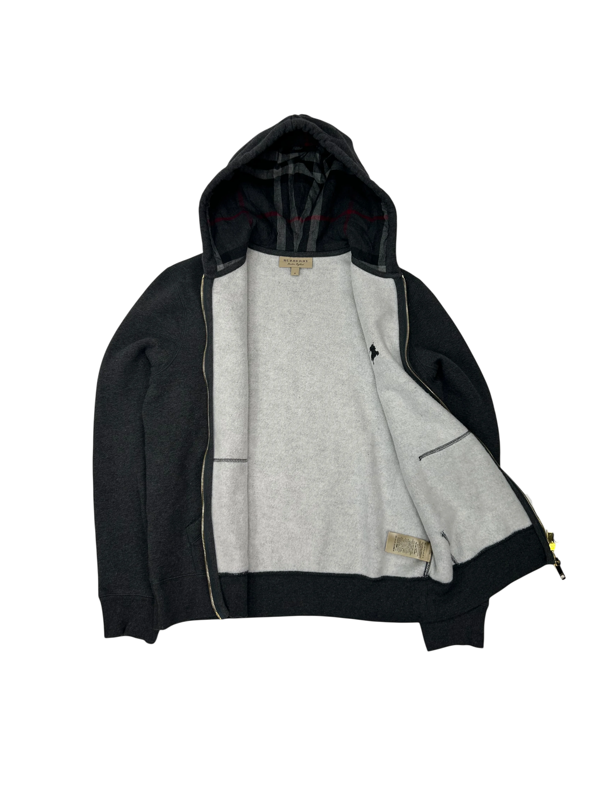 Burberry gilet à capuche