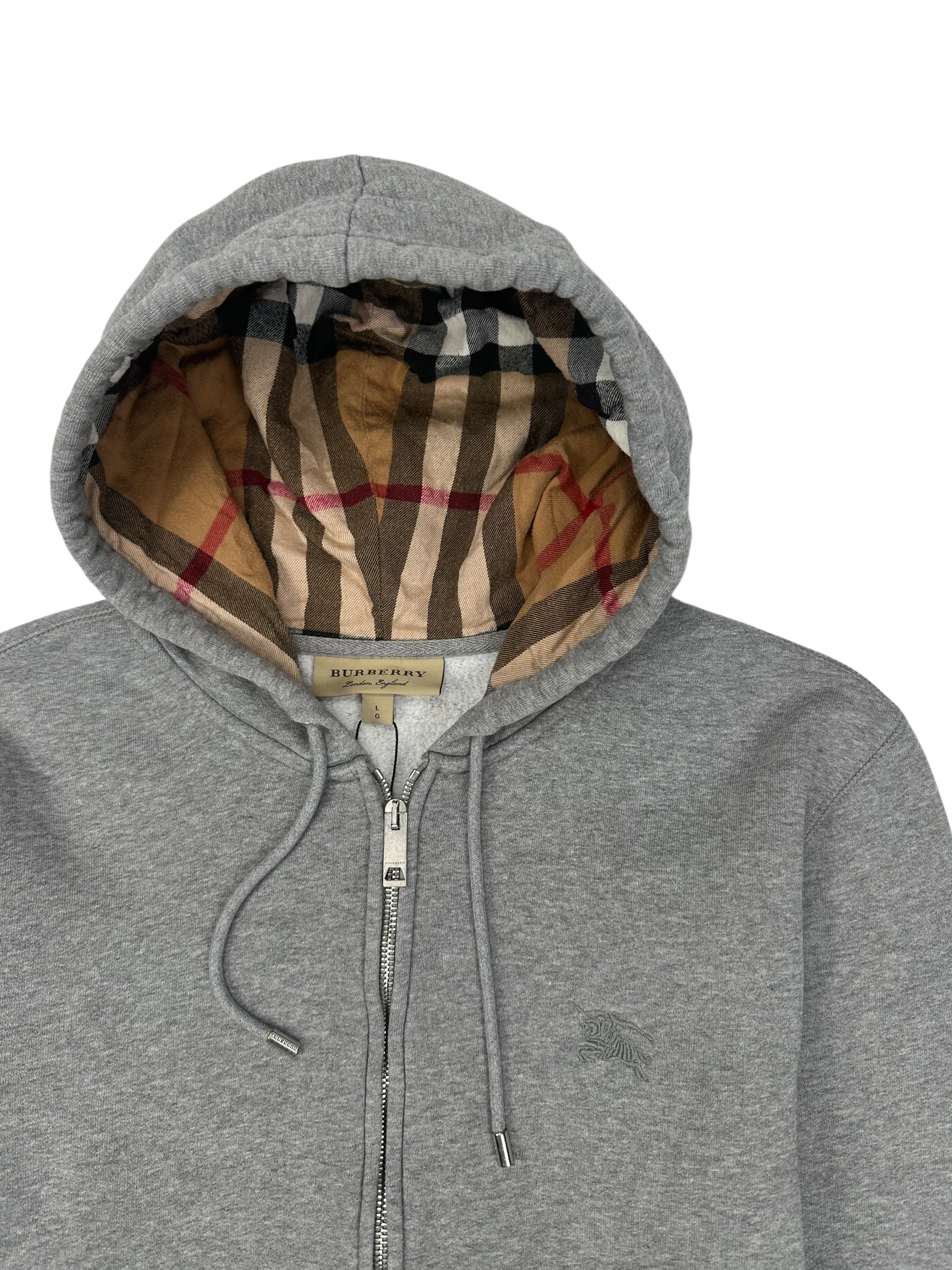 Burberry gilet à capuche