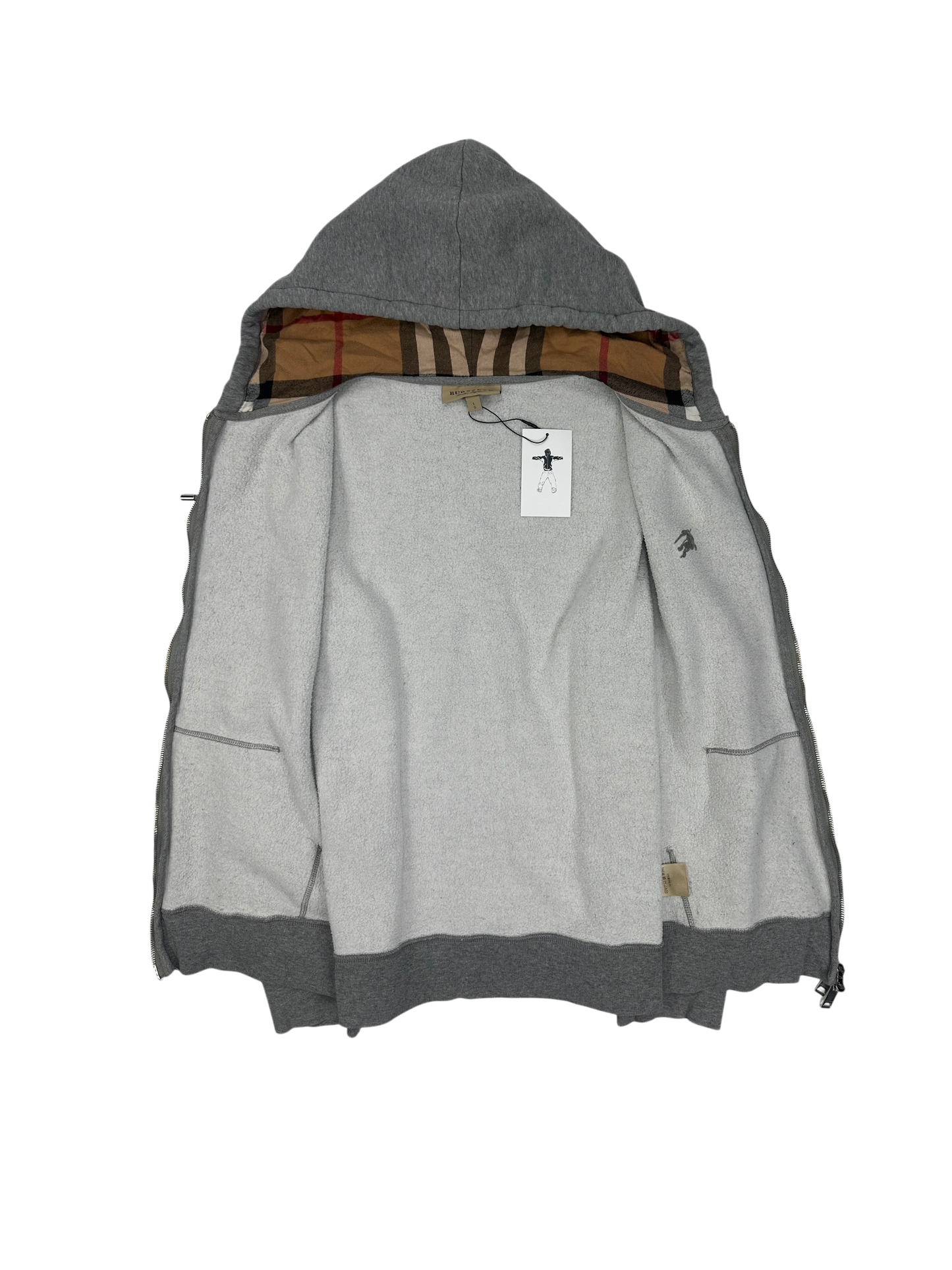 Burberry gilet à capuche