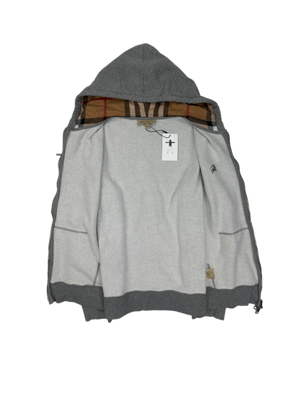 Burberry gilet à capuche