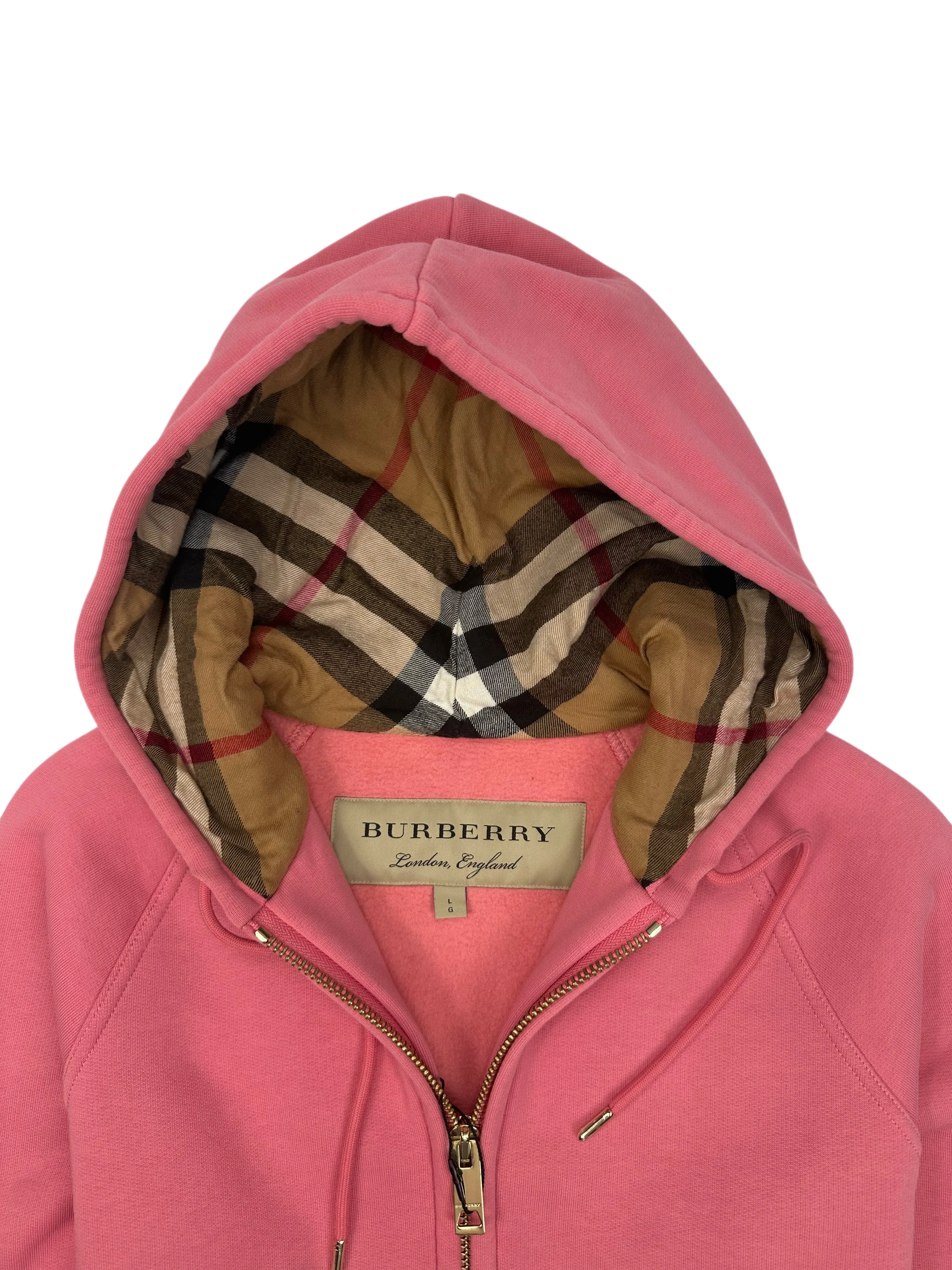 Burberry gilet à capuche