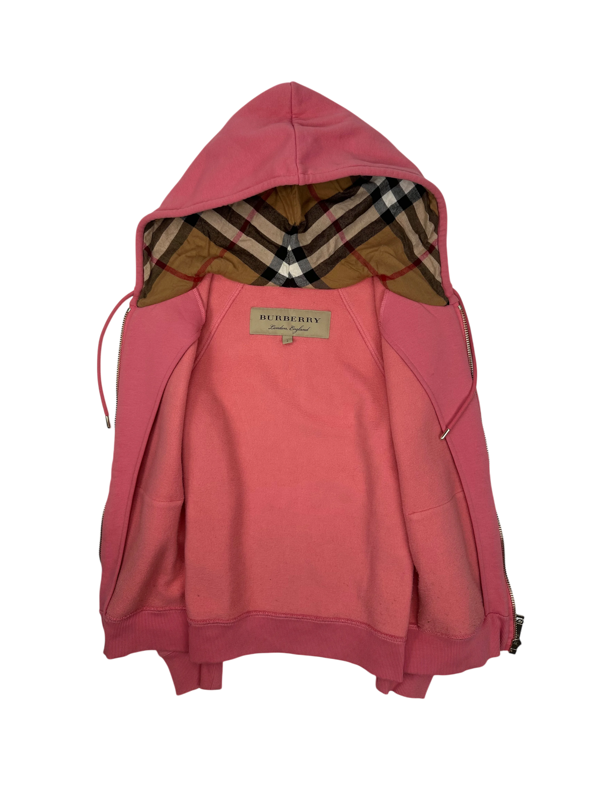 Burberry gilet à capuche