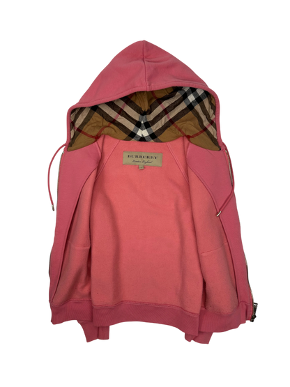 Burberry gilet à capuche