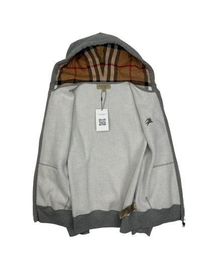 Burberry gilet à capuche