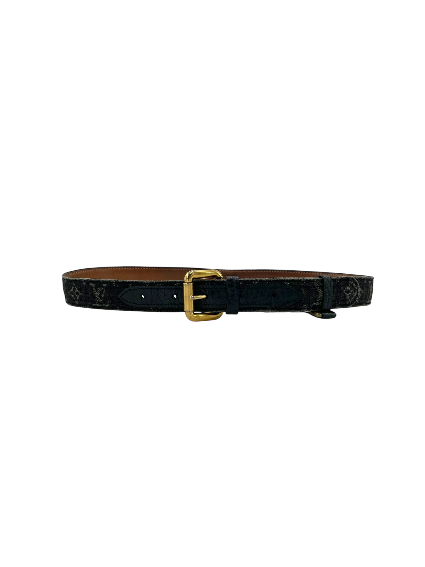 Louis Vuitton ceinture denim