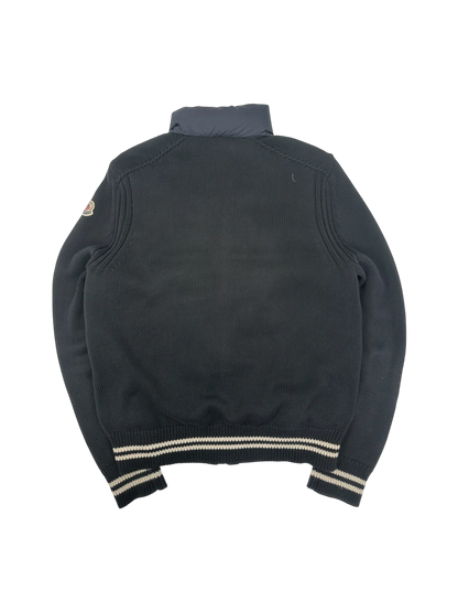 Moncler veste à capuche bi-matière