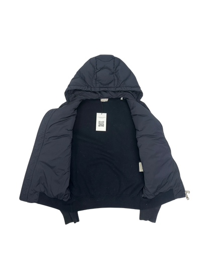 Moncler veste à capuche bi-matière