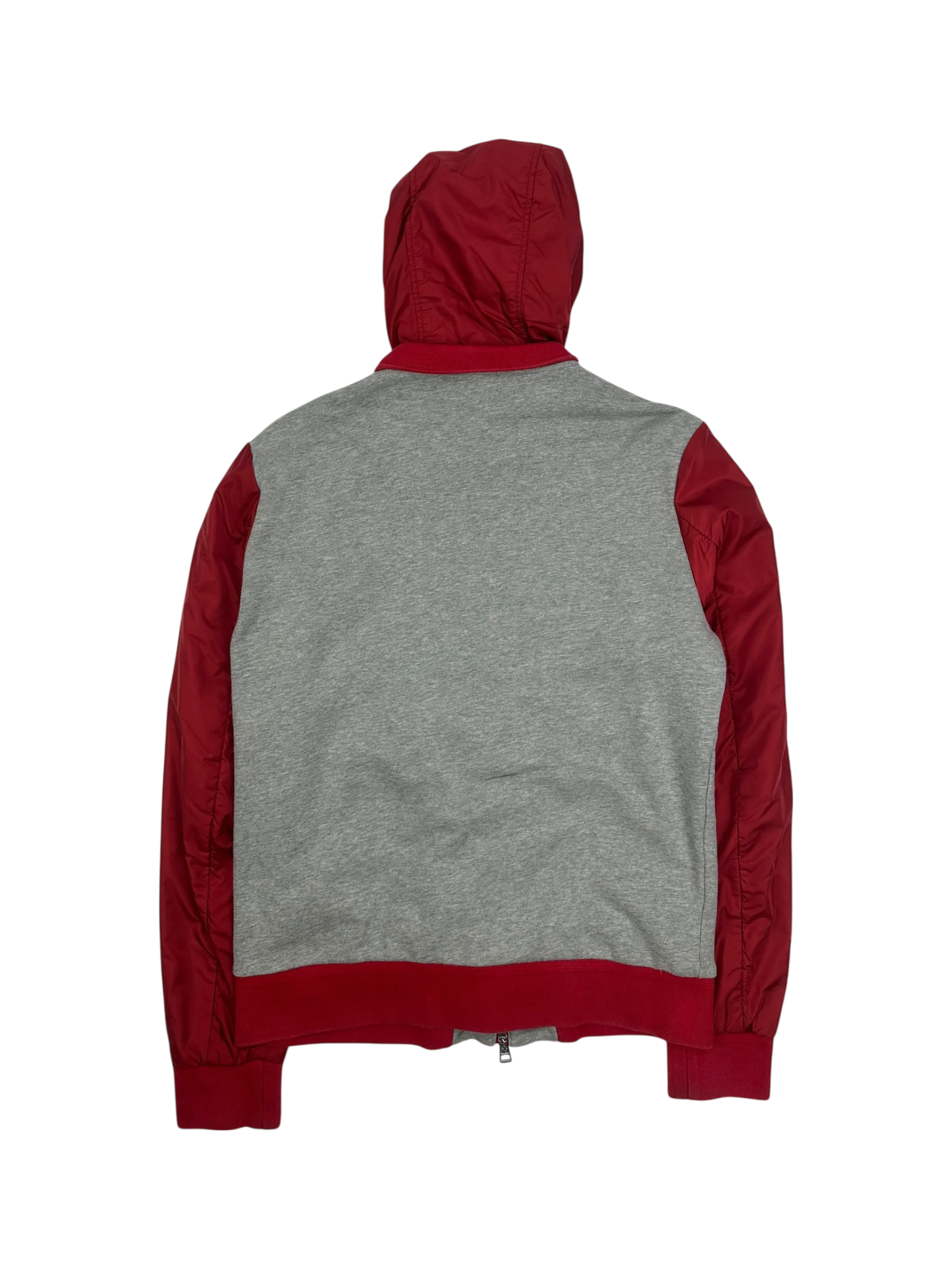 Moncler veste à capuche bi-matière