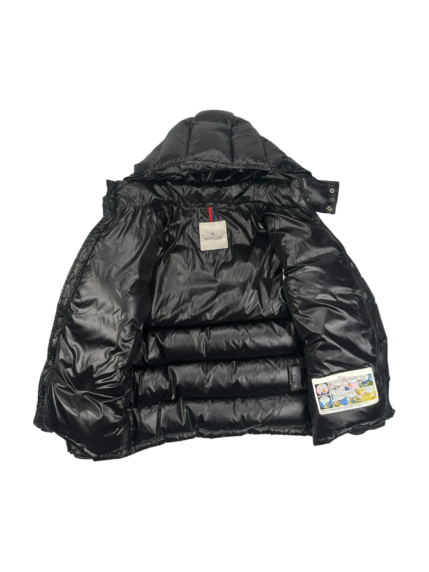 Moncler doudoune Maya noir brillante