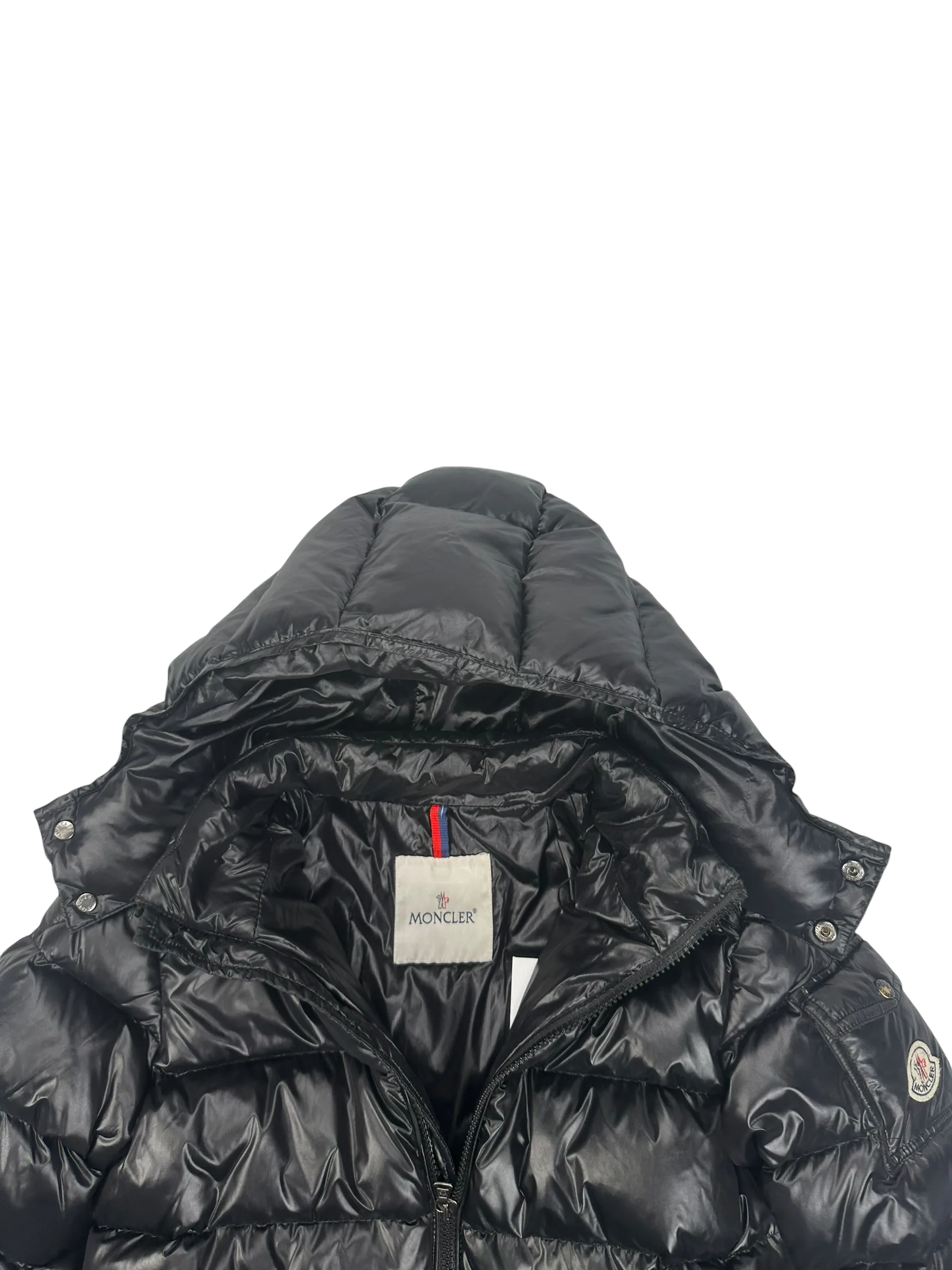 Moncler doudoune Maya noir brillante