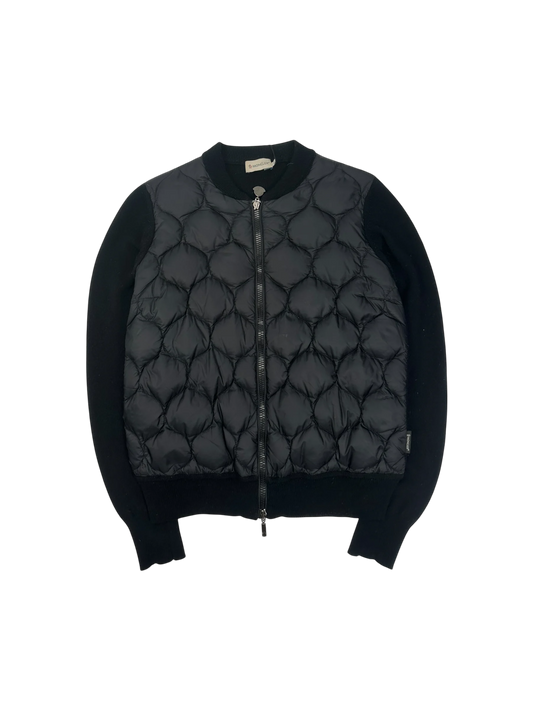 Moncler veste bi-matière femme