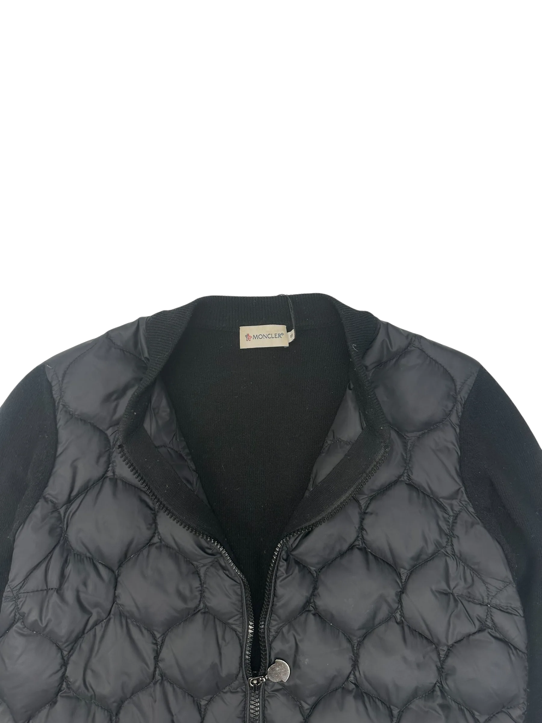 Moncler veste bi-matière femme