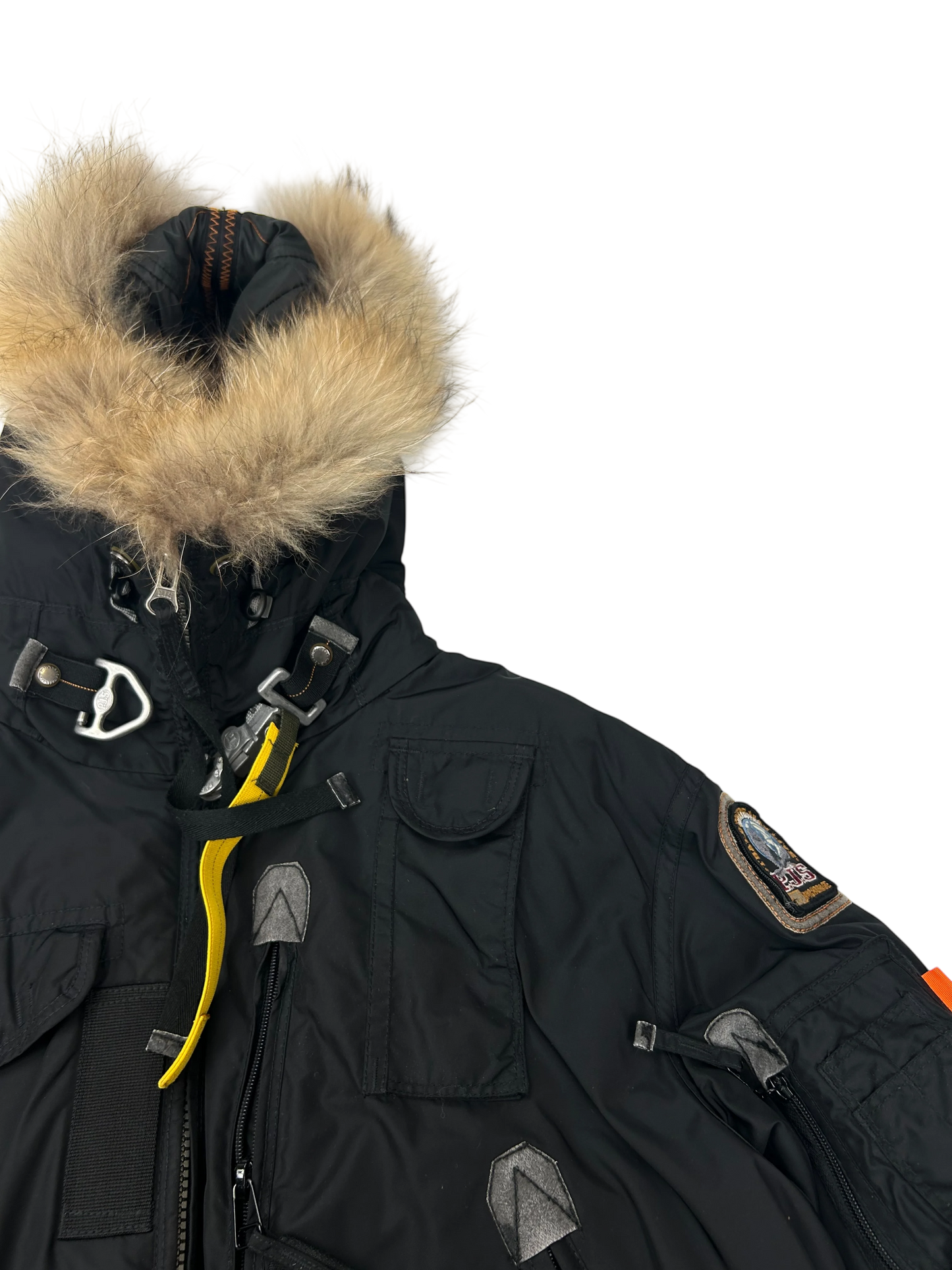 parajumpers veste doudoune à fourrure