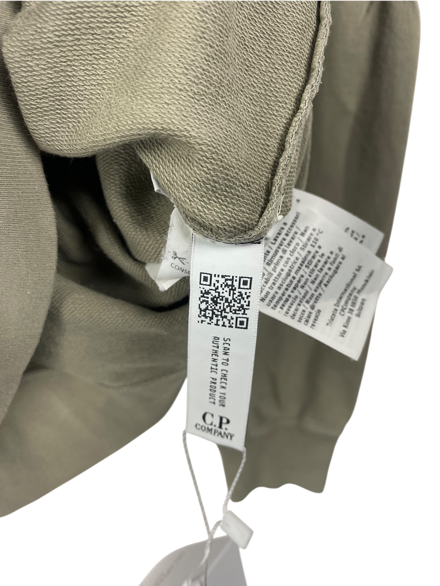 C.P. Company pull fin avec lentille