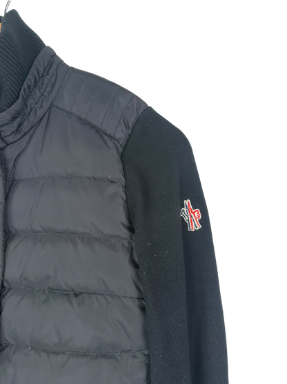 Moncler veste bi-matière cintrée