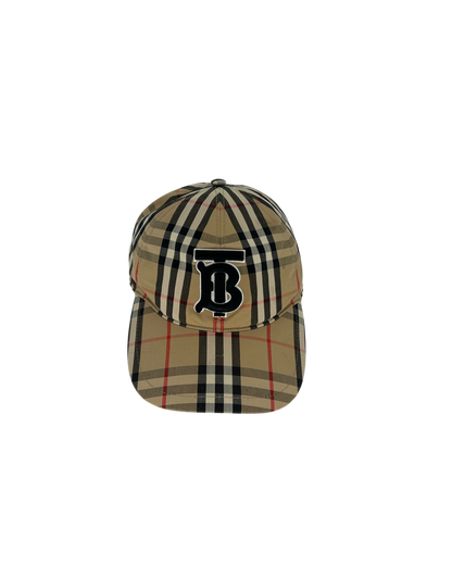 Burberry Casquette Tartan beige