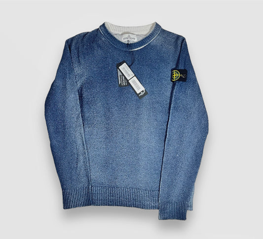 pull stone island bleu neuf (S)