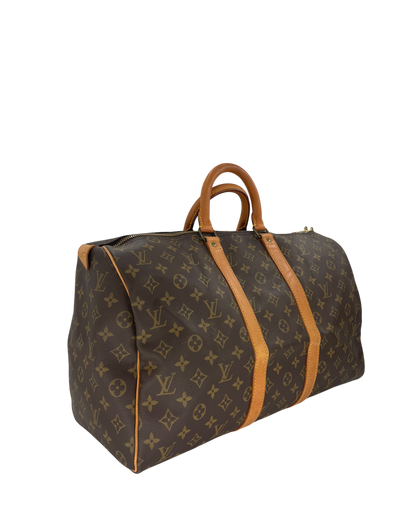 Louis Vuitton Sac de voyage Keepall 45 marron