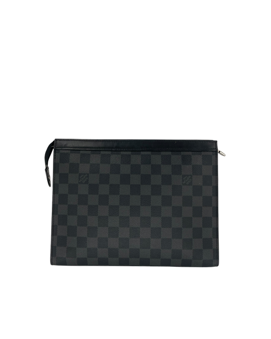 Louis Vuitton pochette voyage damier noir