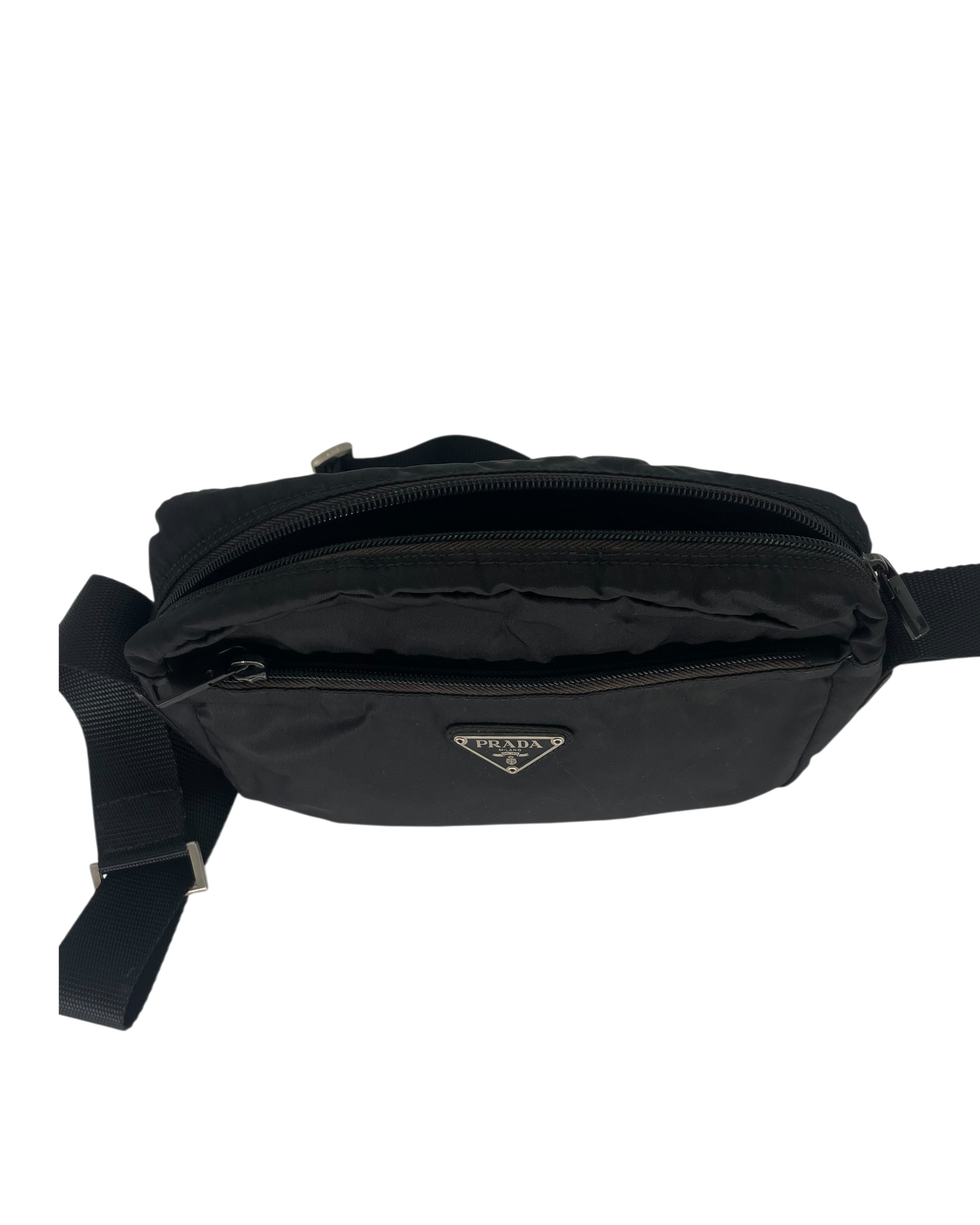 Prada saccoche à bandoulière noir