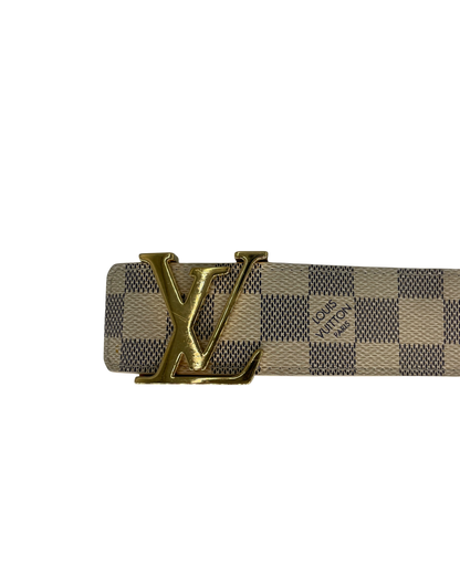 Louis Vuitton ceinture initiale damier