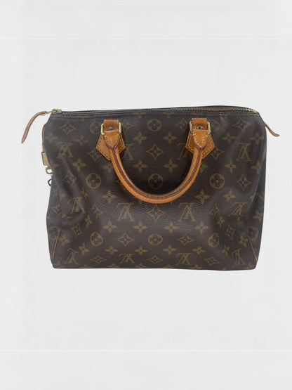 Louis Vuitton Sac à Main Speedy 30 Monogramme Marron