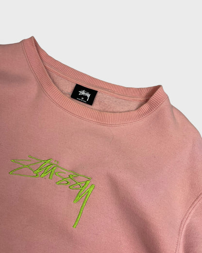 Stussy pull / sweater rose (M)