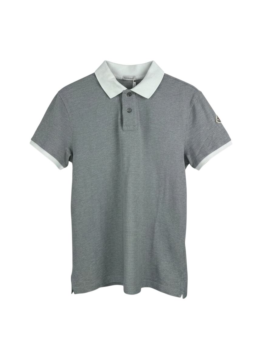 Moncler polo col blanc
