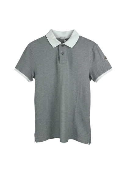 Moncler polo col blanc