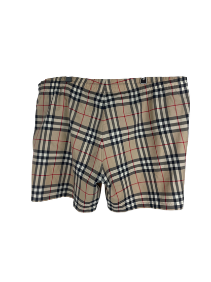 Burberry short tartan