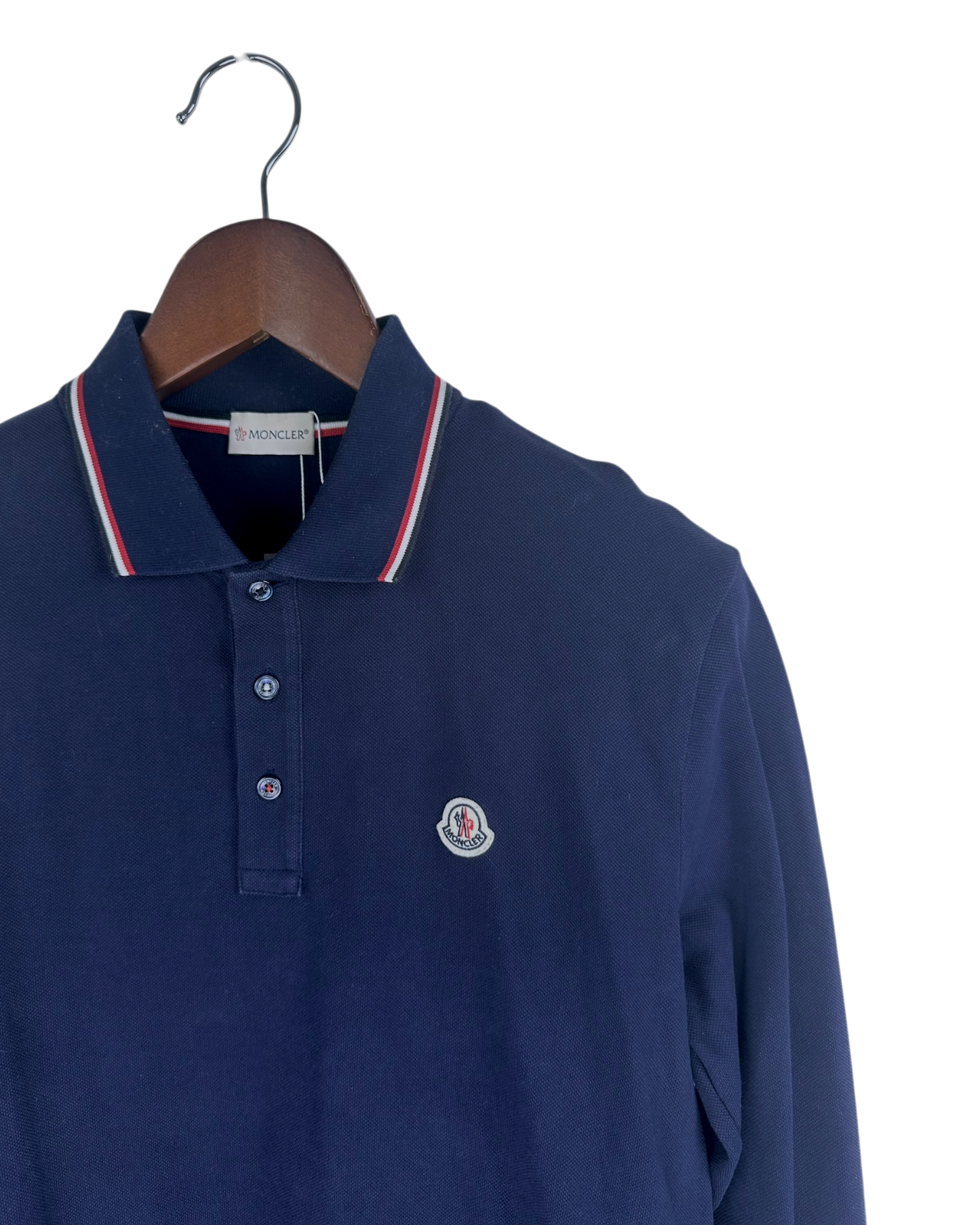 Moncler polo manches longues