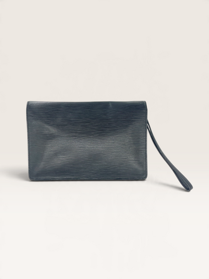 Louis Vuitton pochette Sellier dragonne en cuir épi