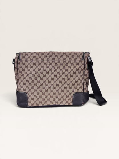 Gucci sac bandoulière toile GG beige