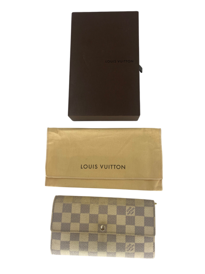Louis Vuitton Portefeuille Sarah Damier Azur