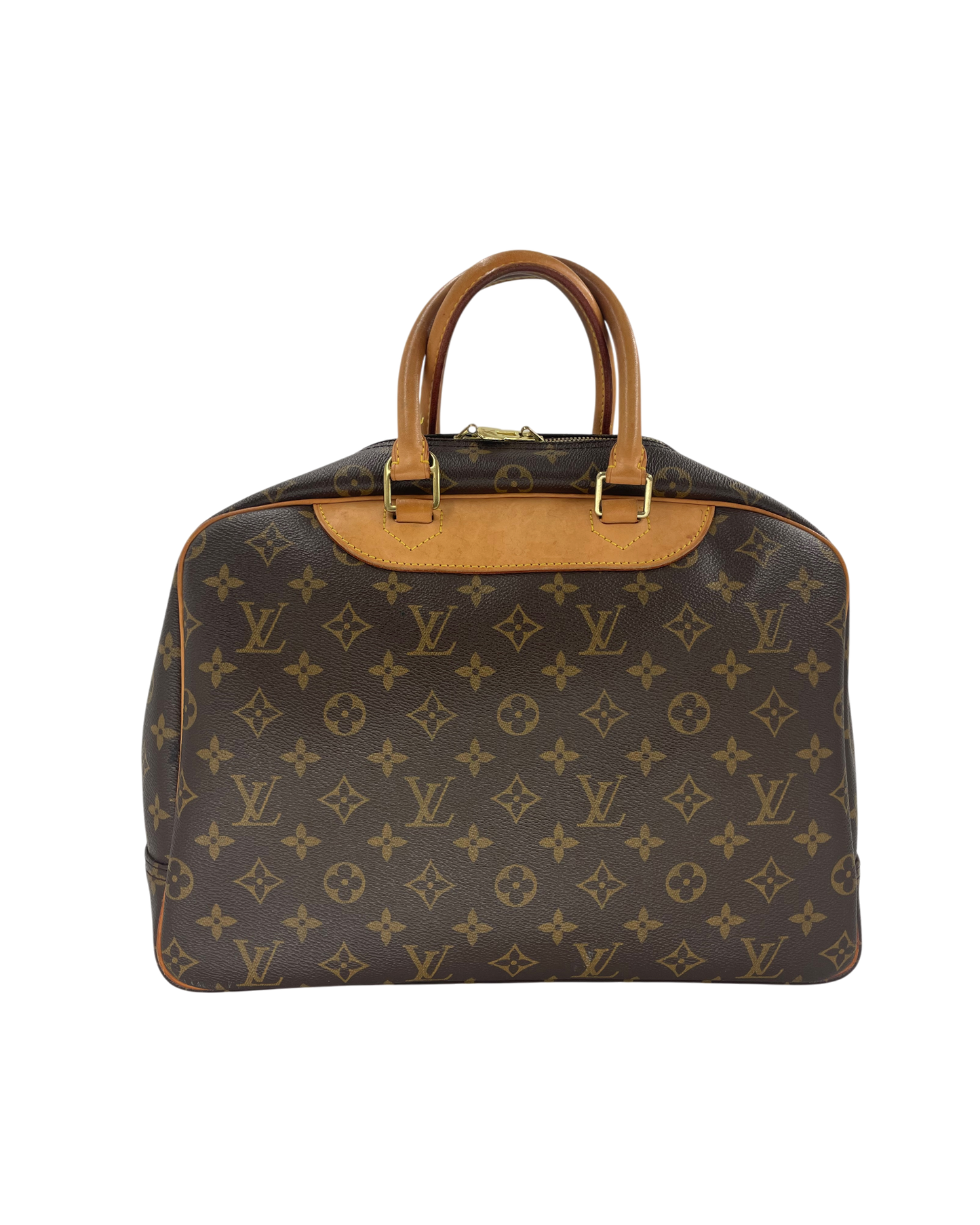 Louis Vuitton sac à main Deauville monogram marron