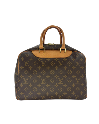Louis Vuitton sac à main Deauville monogram marron
