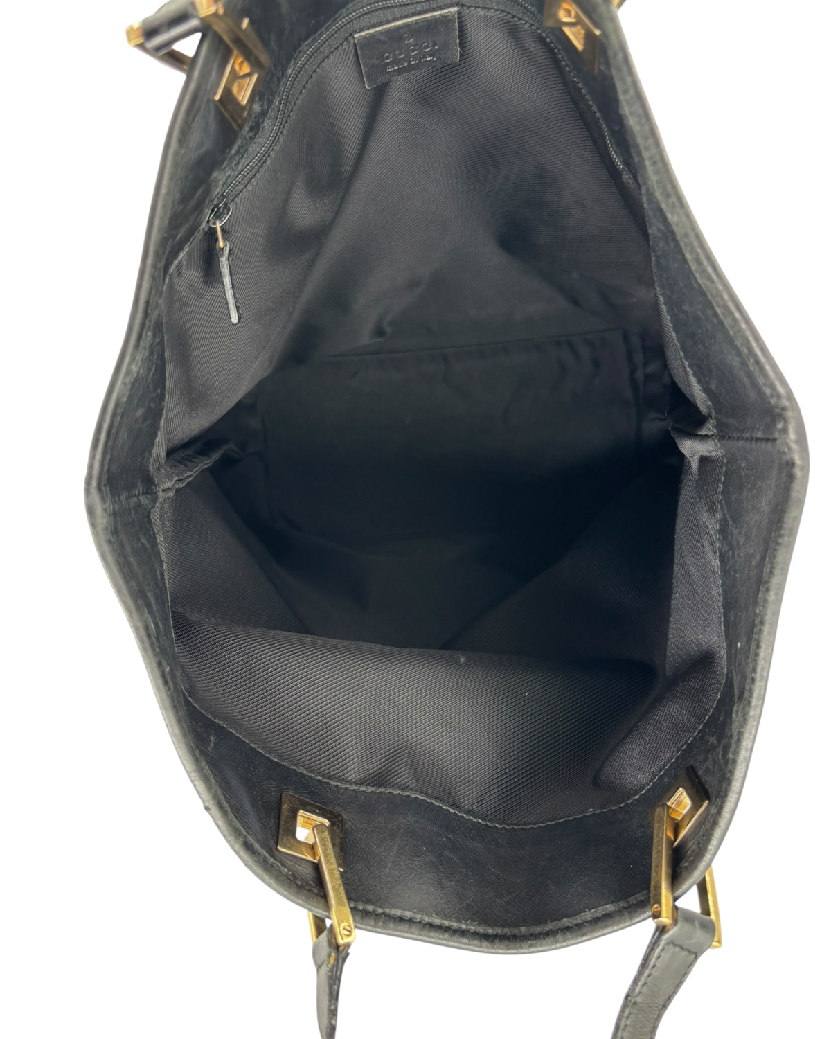 Gucci cabas Sac à main noir toile GG