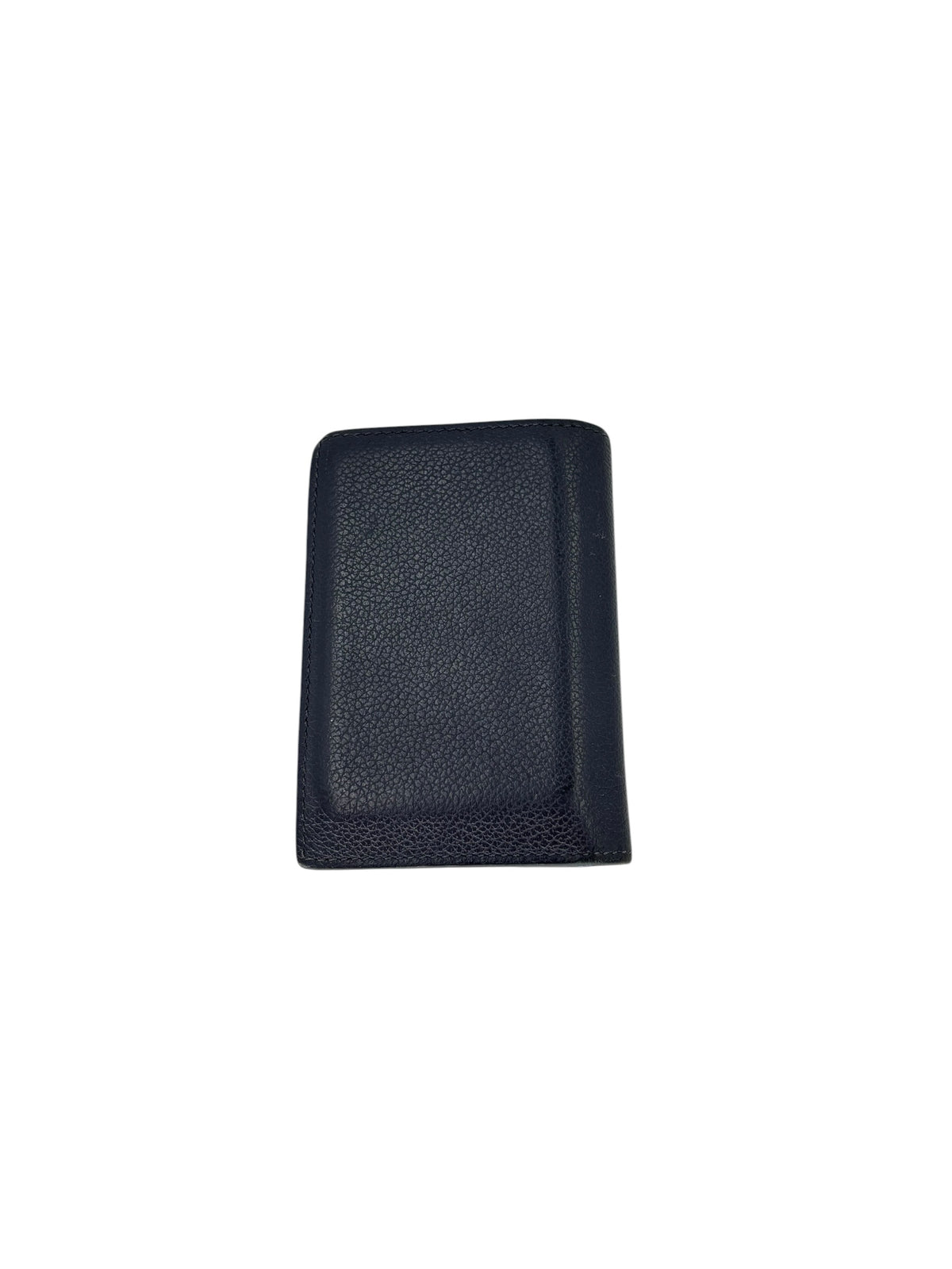 Hermès Porte-cartes en cuir marine