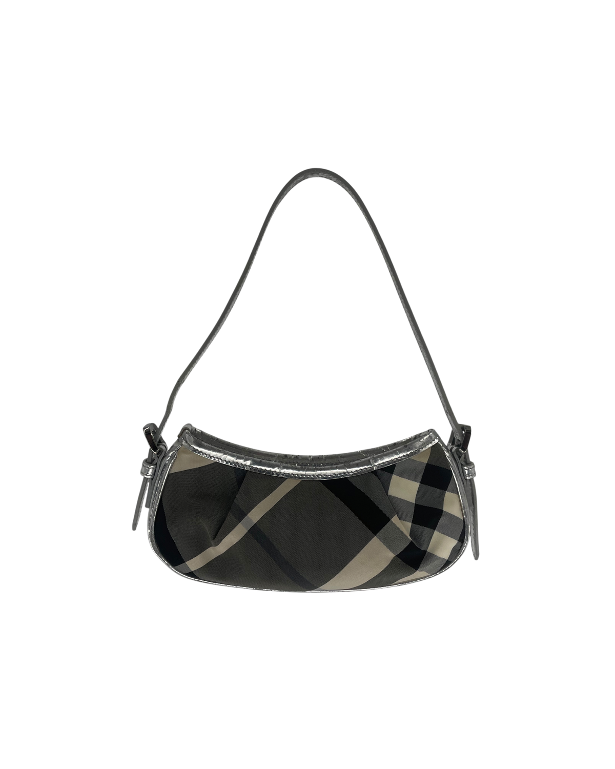 Burberry Sac porté épaule Tartan