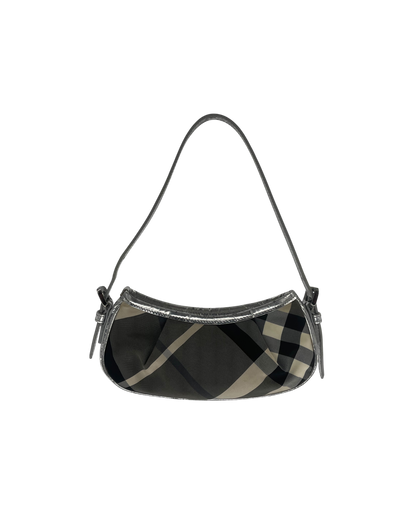 Burberry Sac porté épaule Tartan