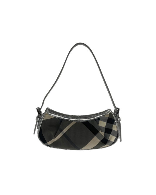 Burberry Sac porté épaule Tartan
