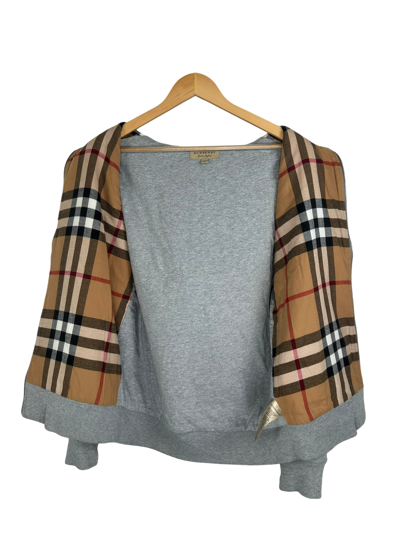 Burberry gilet à capuche
