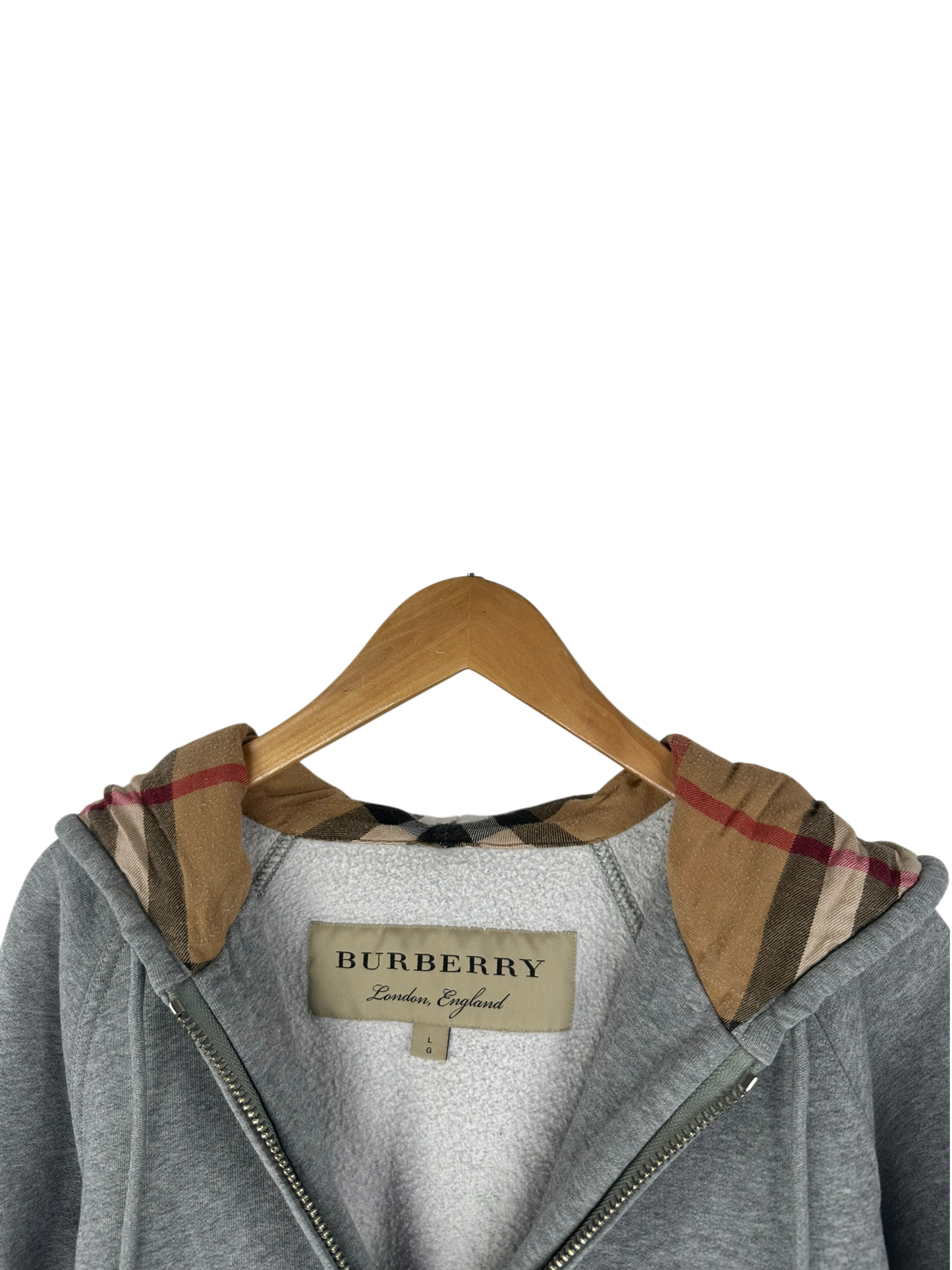 Burberry gilet à capuche