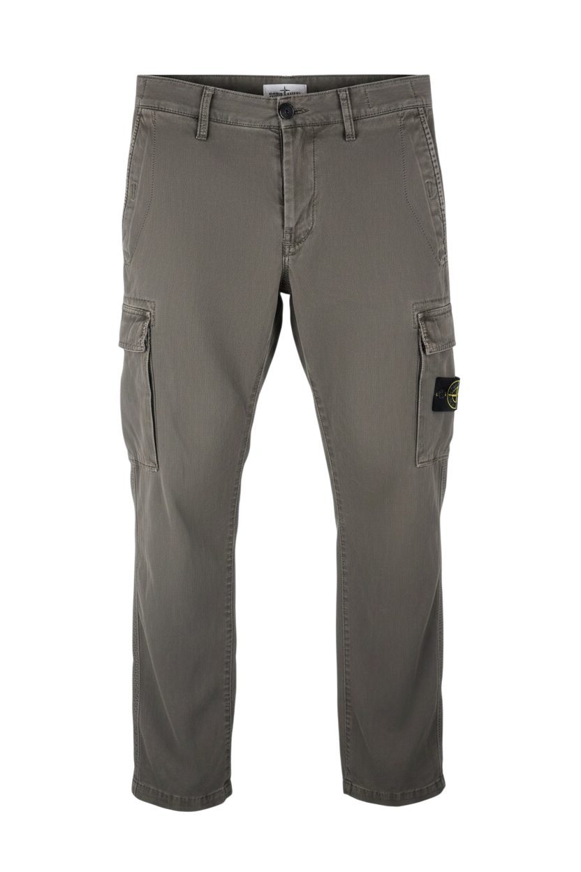 Stone Island pantalon cargo cotelé