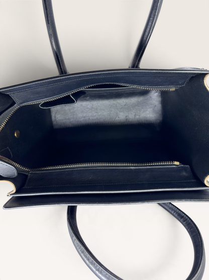 Céline Luggage Micro rose sac à main